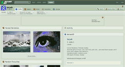 Desktop Screenshot of laryah.deviantart.com