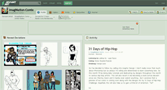 Desktop Screenshot of imagination-comix.deviantart.com