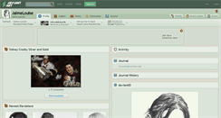 Desktop Screenshot of jaimelouise.deviantart.com
