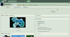 Desktop Screenshot of michael-serra.deviantart.com