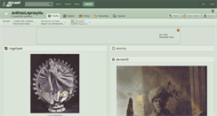 Desktop Screenshot of anthraxleprosymu.deviantart.com
