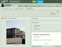 Tablet Screenshot of amiarashi.deviantart.com