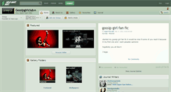 Desktop Screenshot of gossipgirlclub.deviantart.com