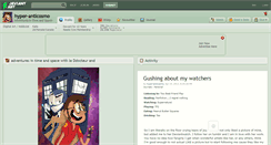 Desktop Screenshot of hyper-anticosmo.deviantart.com