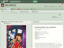 Tablet Screenshot of hyper-anticosmo.deviantart.com
