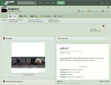 Tablet Screenshot of duygusuz.deviantart.com