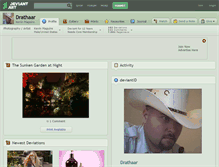 Tablet Screenshot of drathaar.deviantart.com
