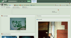 Desktop Screenshot of dope1.deviantart.com
