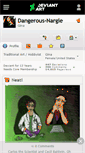 Mobile Screenshot of dangerous-nargle.deviantart.com
