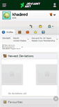 Mobile Screenshot of khadeed.deviantart.com