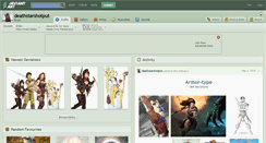 Desktop Screenshot of deathstarshotput.deviantart.com