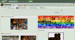 Desktop Screenshot of caninesrock.deviantart.com