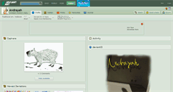 Desktop Screenshot of andrayah.deviantart.com