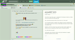 Desktop Screenshot of animenext.deviantart.com
