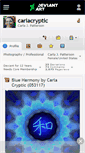 Mobile Screenshot of carlacryptic.deviantart.com