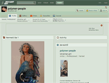 Tablet Screenshot of polymer-people.deviantart.com