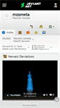 Mobile Screenshot of mzometa.deviantart.com