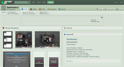 Desktop Screenshot of darkvortexx.deviantart.com