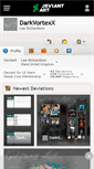 Mobile Screenshot of darkvortexx.deviantart.com