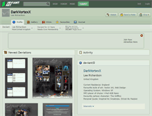 Tablet Screenshot of darkvortexx.deviantart.com