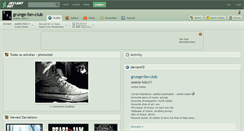 Desktop Screenshot of grunge-fan-club.deviantart.com