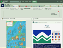 Tablet Screenshot of niknaks93.deviantart.com