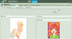 Desktop Screenshot of angi-chan.deviantart.com