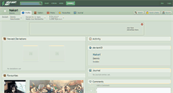 Desktop Screenshot of nakori.deviantart.com