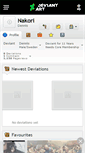 Mobile Screenshot of nakori.deviantart.com