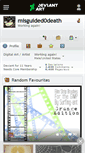 Mobile Screenshot of misguided0death.deviantart.com