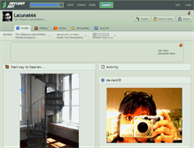 Tablet Screenshot of lacuna666.deviantart.com