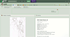 Desktop Screenshot of lyciel.deviantart.com