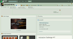 Desktop Screenshot of 3danimationgroup.deviantart.com