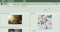 Desktop Screenshot of evil-siren.deviantart.com