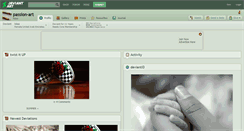Desktop Screenshot of passion-art.deviantart.com