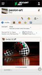 Mobile Screenshot of passion-art.deviantart.com