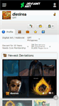Mobile Screenshot of diesirea.deviantart.com