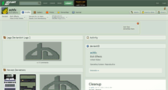 Desktop Screenshot of echfx.deviantart.com