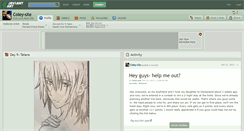 Desktop Screenshot of coley-sxe.deviantart.com