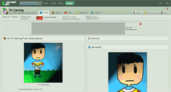 Desktop Screenshot of pk-gaming.deviantart.com