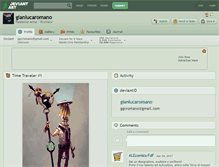 Tablet Screenshot of gianlucaromano.deviantart.com