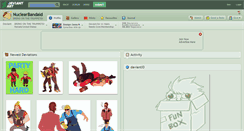 Desktop Screenshot of nuclearbandaid.deviantart.com