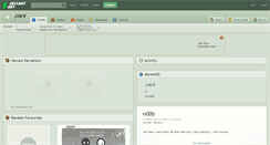 Desktop Screenshot of j-n-v.deviantart.com