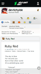 Mobile Screenshot of devilchylde.deviantart.com
