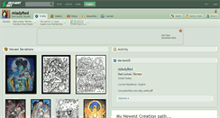 Desktop Screenshot of mladyred.deviantart.com