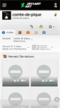 Mobile Screenshot of comte-de-pique.deviantart.com
