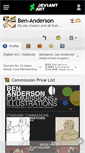 Mobile Screenshot of ben-anderson.deviantart.com