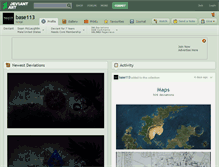 Tablet Screenshot of base113.deviantart.com