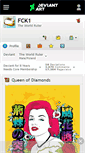 Mobile Screenshot of fck1.deviantart.com