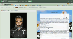 Desktop Screenshot of diamoneyes.deviantart.com
